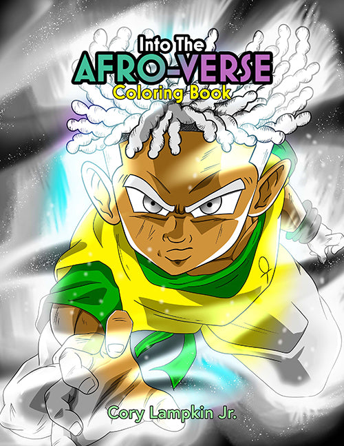 Into The Afro-Verse Coloring Book Issue #1