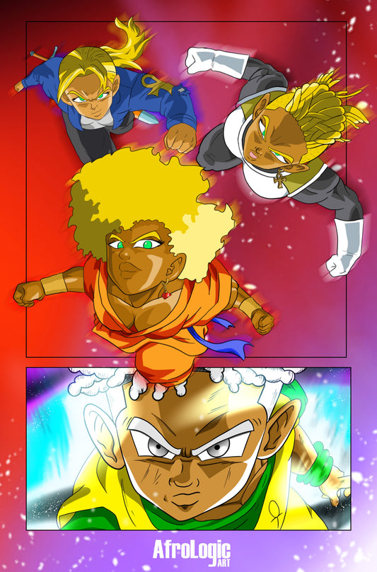 Into The Afro-Verse Comic Art Collectible #1